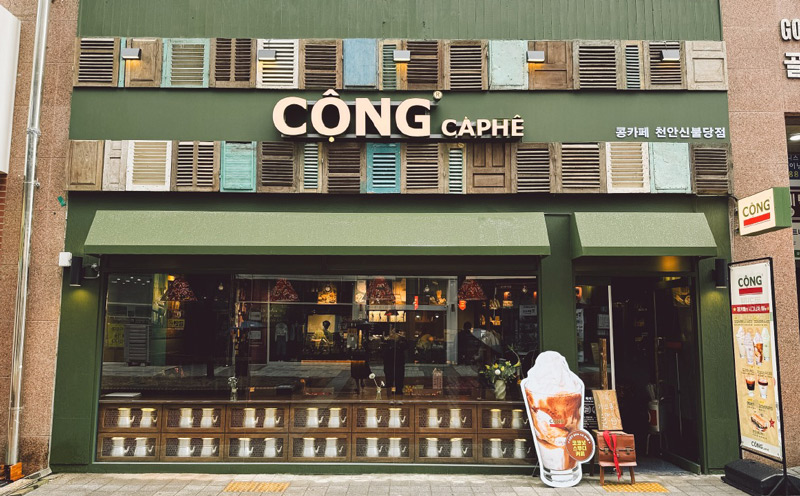 Chi phí nhượng quyền cộng cà phê