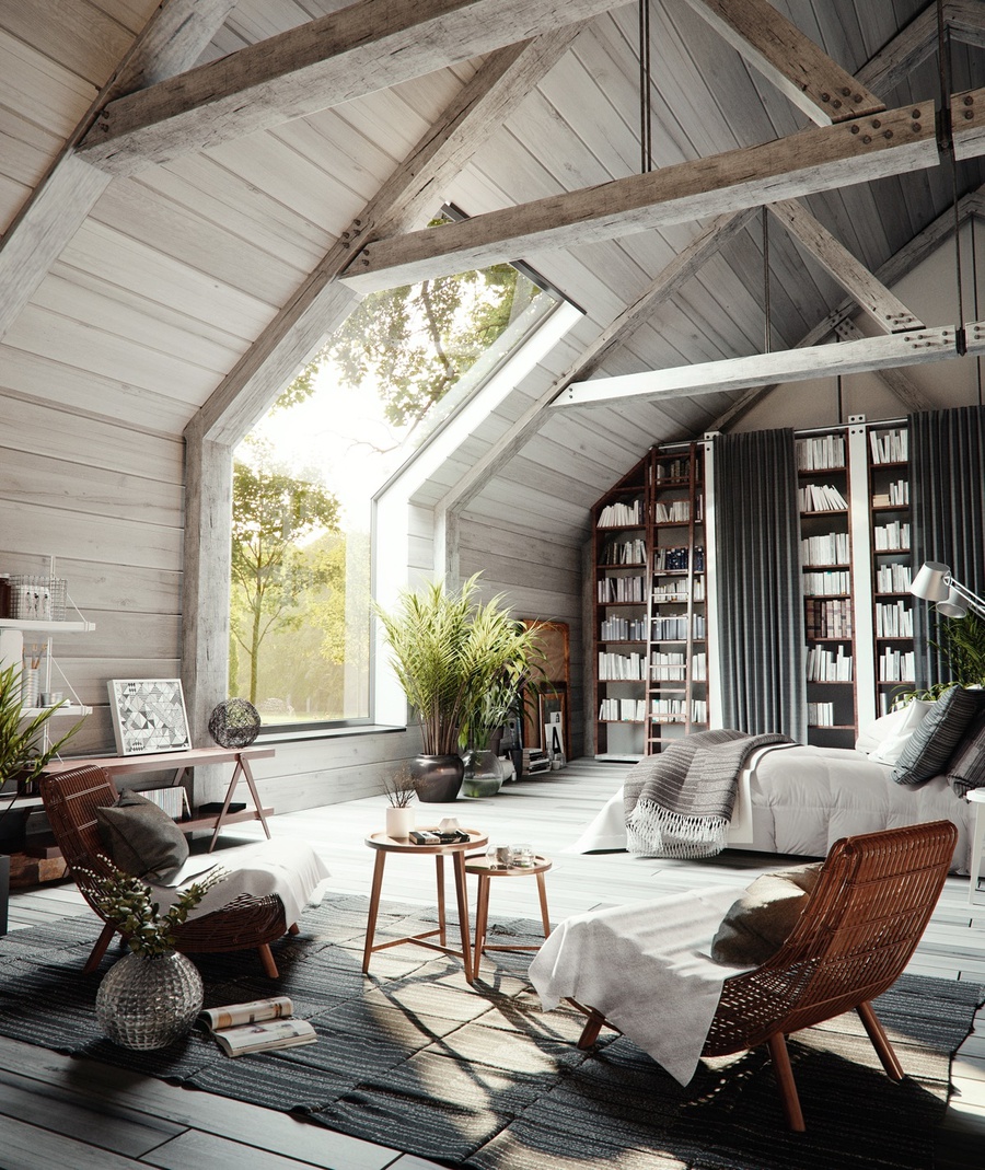 Phong cách thiết kế rustic