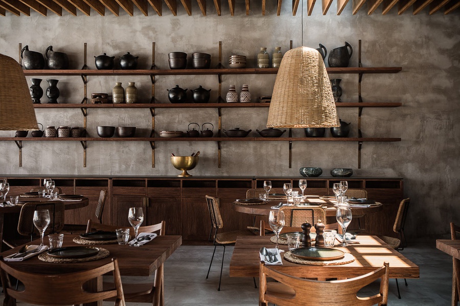 Thiết kế quán cafe theo phong cách Rustic